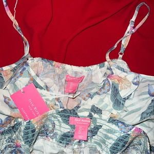 COLORFUL TROPICAL FLORAL SHORTS Pajama Set. L. NWT